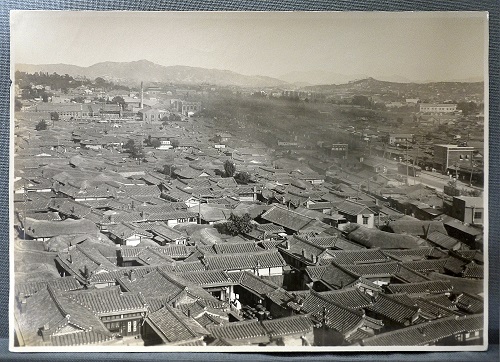종로 5가 일대 전경(1921년 이후), 무라카미 텐코 컬렉션/서울시=사진