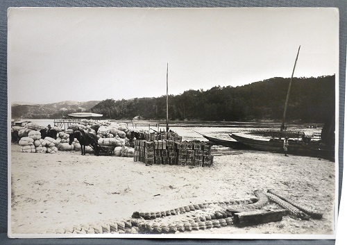 한강에서의 면화 반입(일제강점기), 무라카미 텐코 컬렉션/서울시=사진