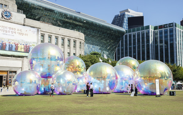 2023 서울거리예술축제 - 아틀리에 시수 '순간' 주간 전경 (사진제공=서울문화재단)