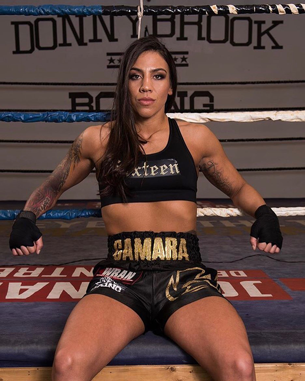 캐나다 제시카 카마라 선수 사진=2020년 4월 Donnybrook Boxing Gym 프로필.]