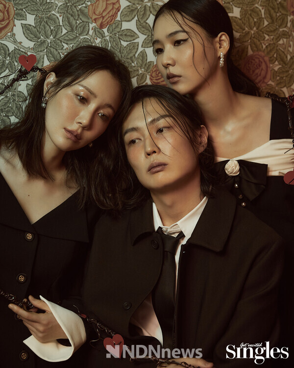 싱글즈 2월호 ‘세기말의 사랑’의 주역 이유영, 임선우, 노재원 비주얼 화보 공개 / 사진제공-싱글즈