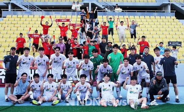 여주FC, 8경기 무패행진 ‘1위 독주’[사진=여주시]