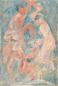 이중섭 춤추는 가족 작품