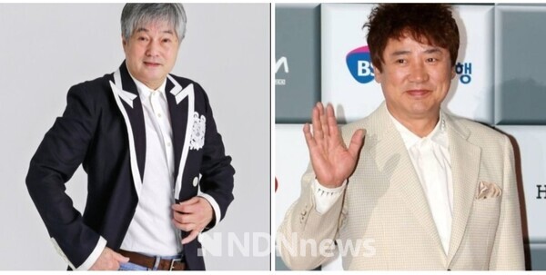 상록수 다문화영화제 홍보대사 영화배우 한지일, 한국영화발전공로상 수상자 영화배우 이영하 / 사진제공 상록수 다문화 영화제 사무국