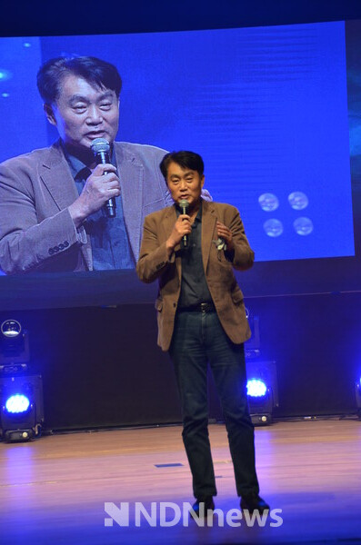 하은호 군포시장 K-힙합힐링코서트"파이팅코리아" 개막 인사말씀 / 사진촬영 김인식 기자