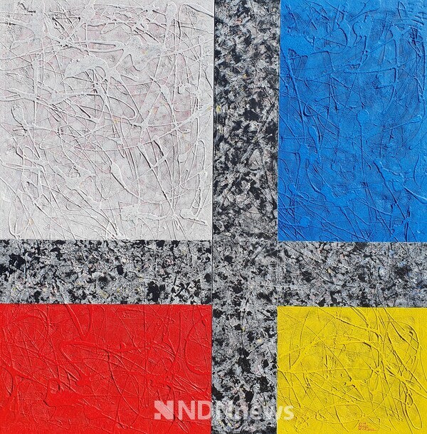 김동석 작품-내 삶에 무엇을 더하고, 빼고, 곱하고, 나눌것인가 [사진=엔디엔뉴스]