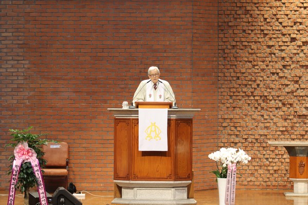 서정운총장님 (사진제공=장로회신학대학교)