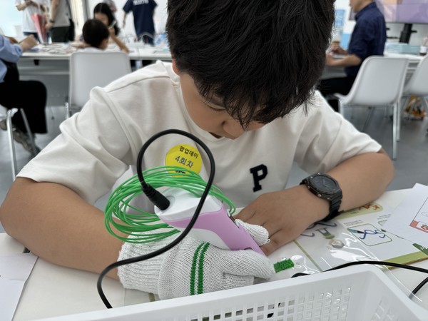 3D펜 부스 체험 (출처=서울시 경제실)