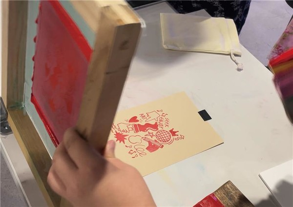 실크스크린 체험 예시