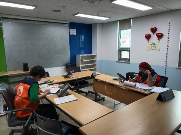 안부 확인 활동(서대문) (출처=서울시 복지실)