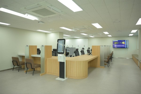 강서양천교육지원청 스마트청사 내부 전경=사진