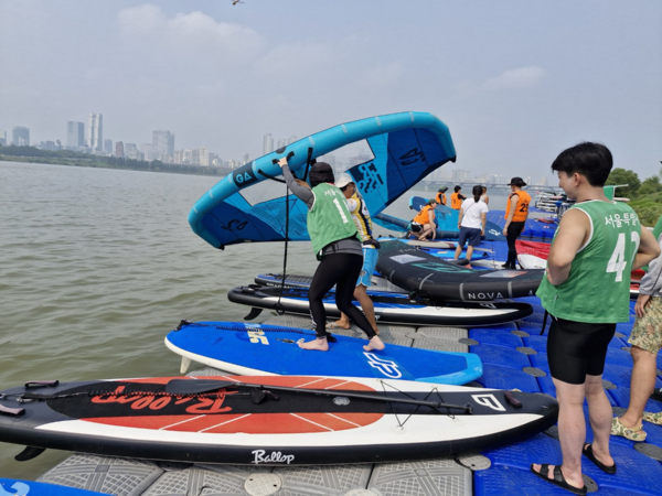NEW 스포츠 “윙포일 교실” (출처=서울시 관광체육국)