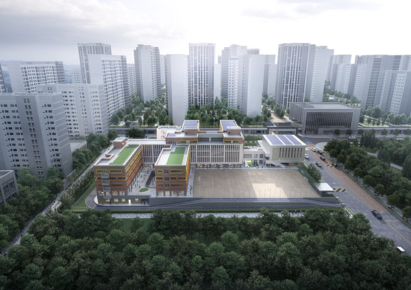 둔촌초 조감도=사진