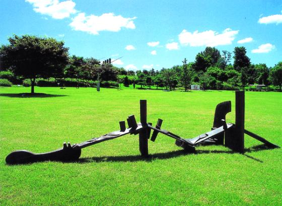 필립 스크리브, 함정이 있는 통행로와 건널목, 1988 (출처=소마미술관)