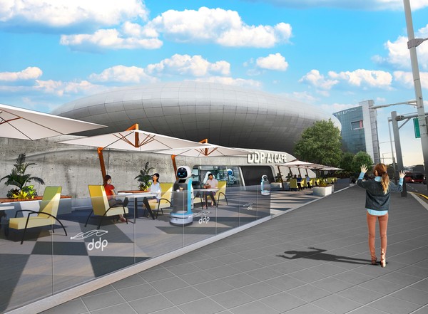 DDP를 둘러싼 12,419㎡ 보도공간 (출처=서울디자인재단)