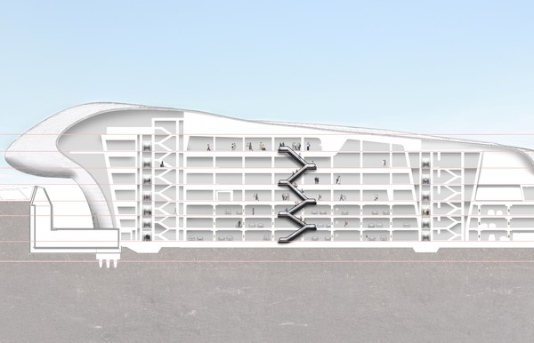 시공 예정인 디자인랩 에스컬레이터 (출처=서울디자인재단)