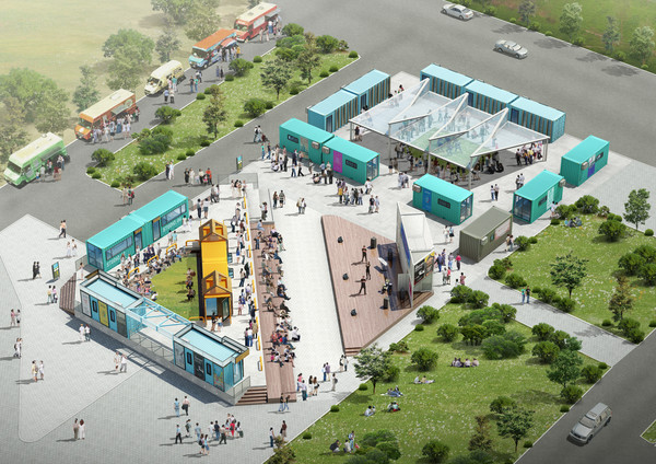 사각사각플레이스 조감도 (출처=미래한강공원)