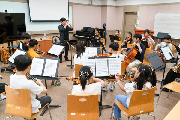 프로그램 활동 사진 - 기악 앙상블. (출처=서울시 문화예술과)