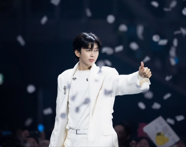 선한스타에서 활동중인 가수 임영웅. (사진제공=(재)한국소아암재단)