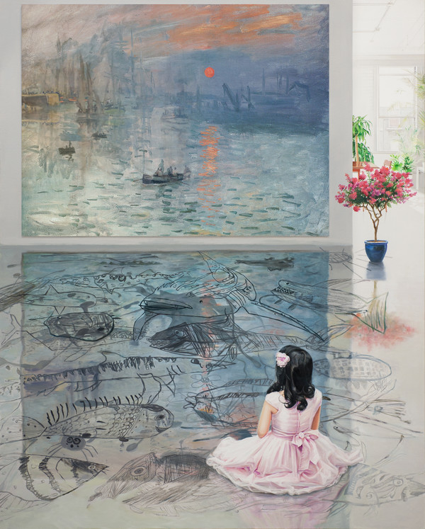 배준성, The Costume of Painter - at the studio - sea 1. (출처=아트파크)