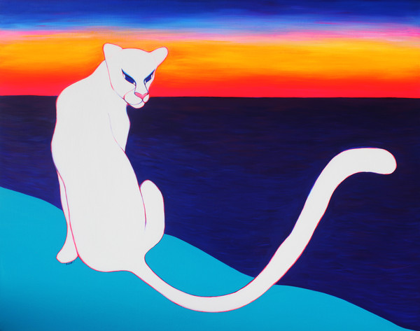 김미숙, 내면의 스펙트럼, 91 x 116.8cm, Acrylic on canvas, 2024. (출처=갤러리조이)