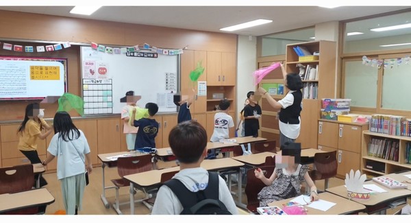 학교평생교육지원단 활동=사진