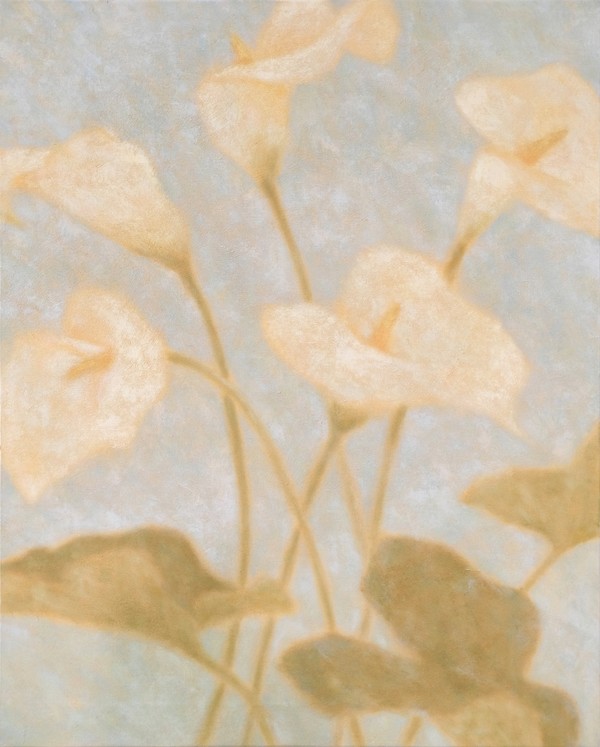 아침 볕에 일렁이면, Shimmering in the Morning Sunlight, 2025, 캔버스에 아크릴 Acrylic on canvas, 90.9 x 72.7 cm. (©작가. 출처=갤러리도올)