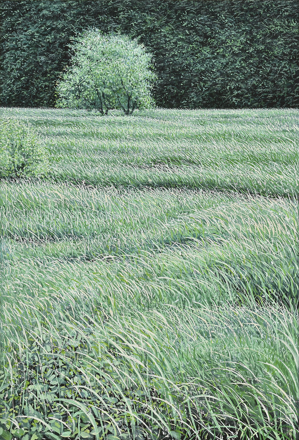 김재현, 자연인상2401 (2024), 116.8×80.3cm, oil on canvas. (출처=갤러리그림손)