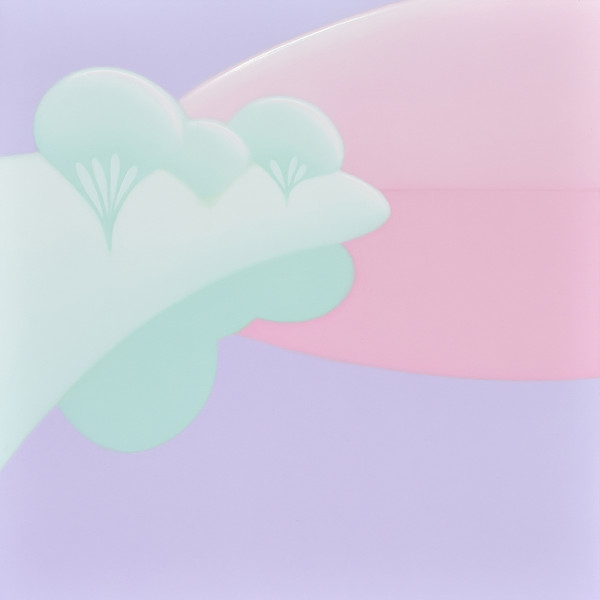 김현정, 겹겹이 고요 (2025), 80x80cm, oil on canvas. (출처=갤러리그림손)