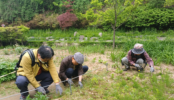 정원문화프로그램 프로그램 참여. (출처=서울시 중부공원여가센터)