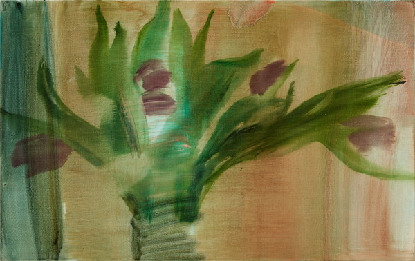 우지윤, 스물여덟번의 계절, Oil on canvas, 33.4x53, 2024. (출처=히든엠갤러리)