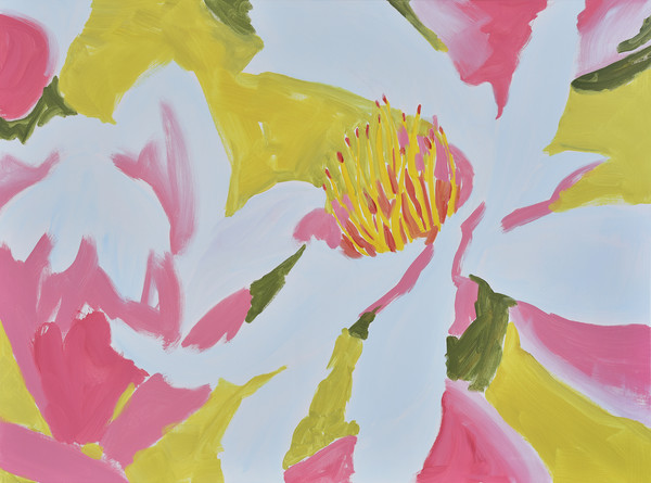 황도유, 서른세송이, 97 x 130.3cm, 캔버스에 아크릴, 2024. (출처=김리아갤러리)