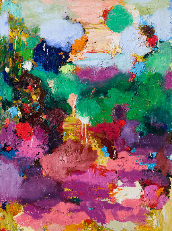 김근중, 그곳 혹은 이곳 (There or Here) 24-37, 2024, Oil on canvas, 130.3×97cm. (출처=금산갤러리)