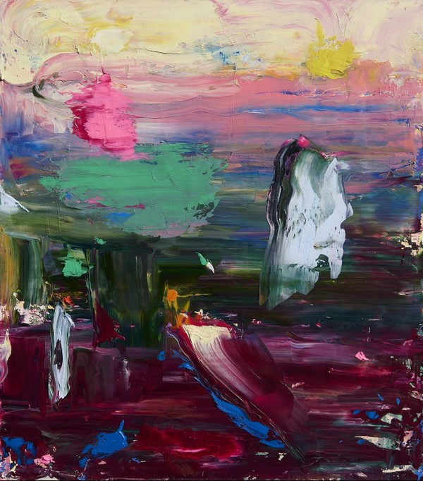 김근중, 그곳 혹은 이곳 (There or Here) 25-20, 2025, Oil on canvas, 53×45.5cm. (출처=금산갤러리)