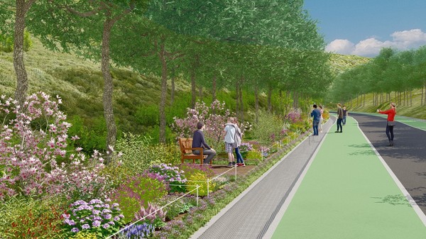 가든커넥터 조성(25.3.~6월). (출처=서울시 정원도시국)