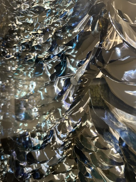 Detail view of one of Kwon Yongrae’s pieces. (Credit=Gallery Joeun)