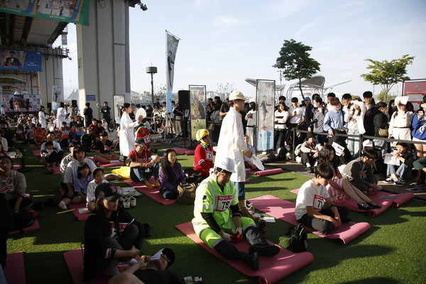 2024 한강 멍때리기 대회. (출처=미래한강본부)