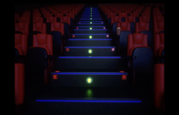 Kang Nayoung, E14, 2025, Wood, styrofoam, metal pipe, spray, single-channel video, color, 2-channel sound, 310×680×688cm, 5min 46sec. ©Artist. (Credit=MMCA)