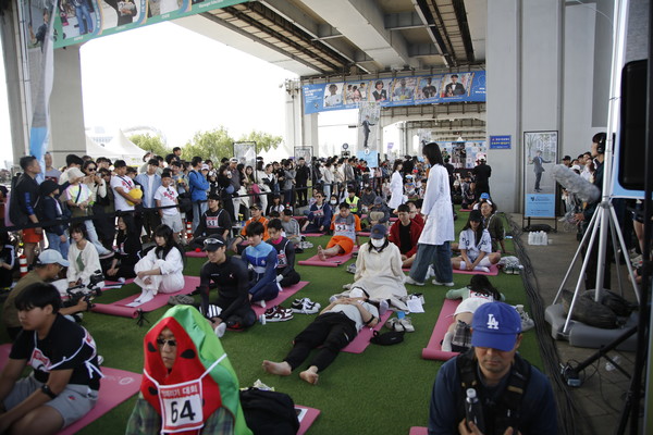 2024 한강 멍때리기 대회 모습. (출처=미래한강본부)