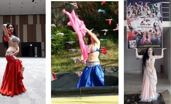 열정적인 밸리댄스 공연