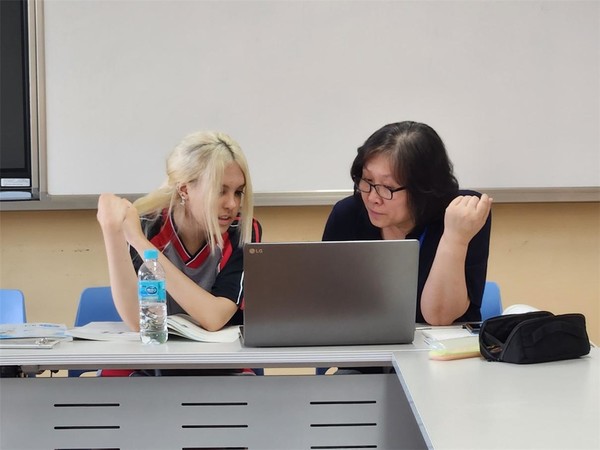 온라인 학습자료로 수업하는 모습. (사진제공=서울특별시교육청)