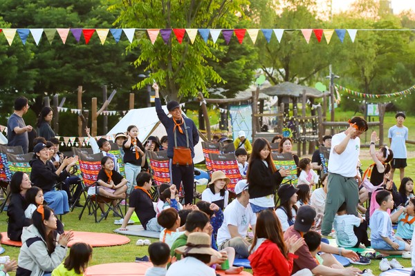 2024년 서울별빛캠핑 행사사진. (출처=서울시 정원도시국)