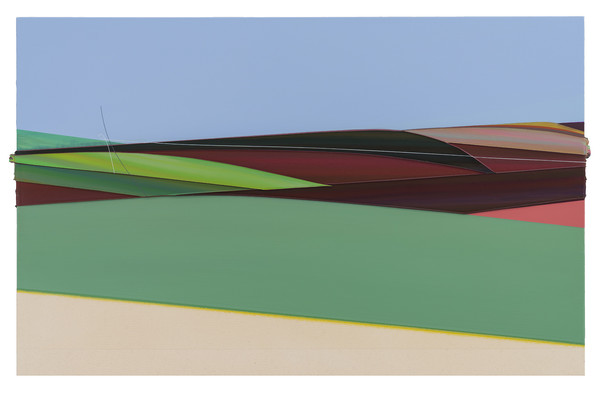 감정의 온도(ES-20240214), Acrylic on canvas, 73x120.7cm, 2025  (출처=히든엠갤러)