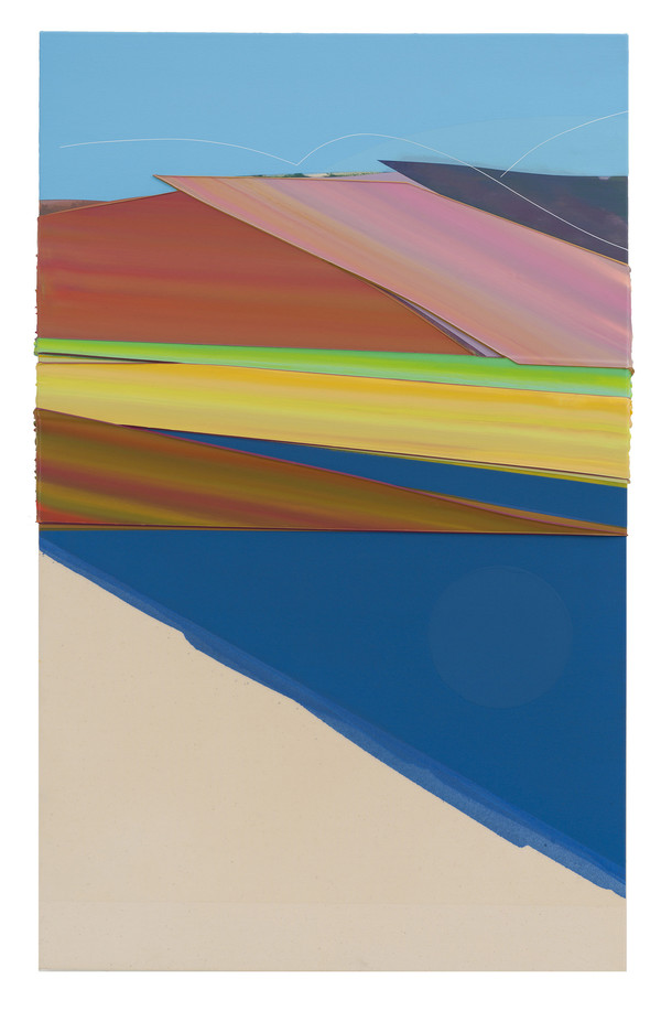 감정의 온도(RU-20230523), Acrylic on canvas, 117x75.2cm, 2025  (출처=히든엠갤러)