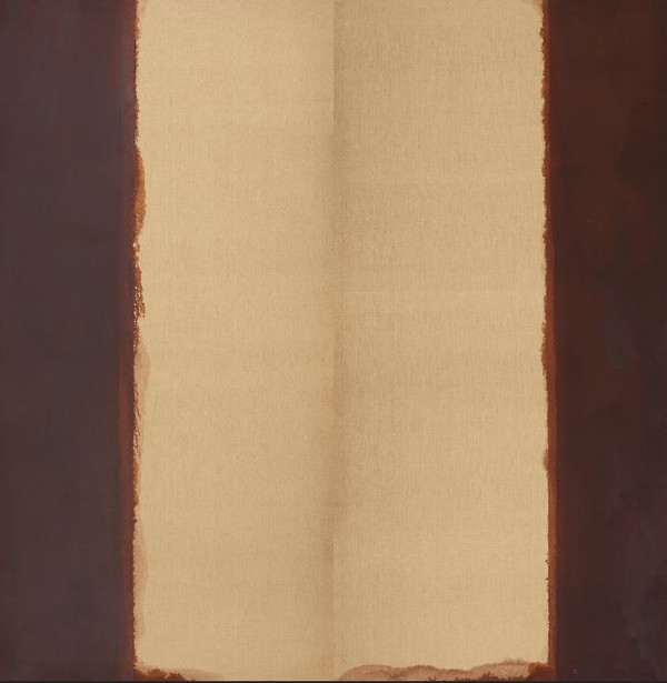 윤형근, 〈청다색 86-29〉, 1986, 캔버스에 유화 물감, 300×150(×2)cm (출처=국립현대미술관)