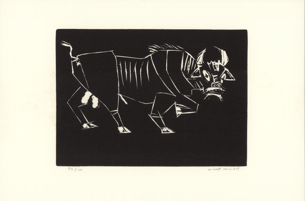 김종학, Untitled, 판화, 종이에 목판, 2008  (출처=MMCA 미술연구센터 아카이브)