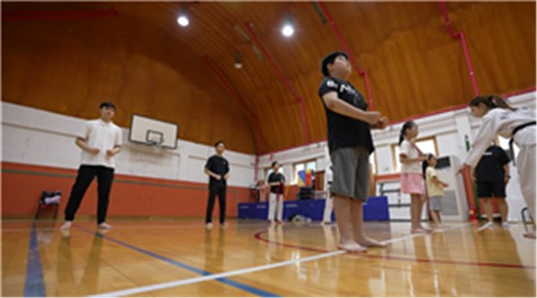 태권도 연습장면. (사진제공=서울특별시교육청)