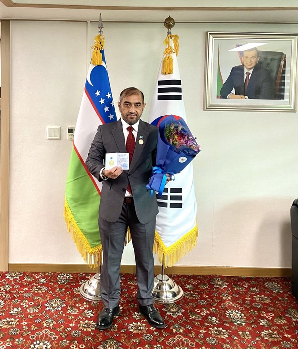 Abdullaev Makhmud, the Uzbek entrepreneur, founder of Lazzat Retaurant.