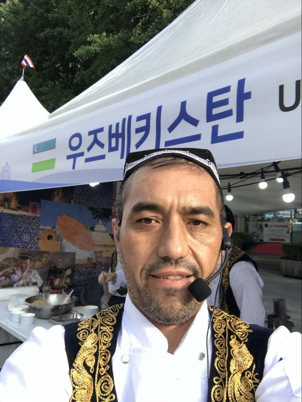 Abdullaev Makhmud, the Uzbek entrepreneur, founder of Lazzat Retaurant.