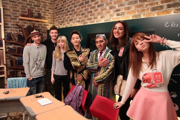 Abdullaev Makhmud posing with the guests.